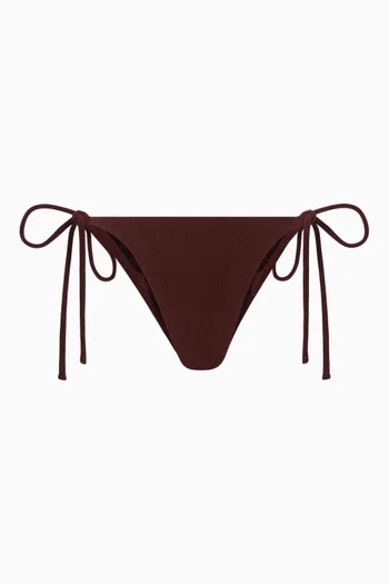 Praia Bikini Briefs in Eco-Terry Fabric