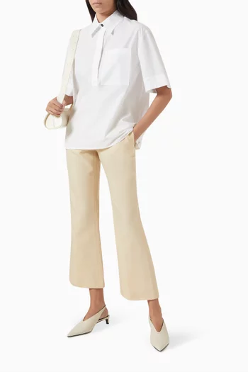 Boxy-fit Shirt in Cotton
