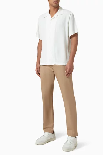 Requin Button-up Shirt in Viscose