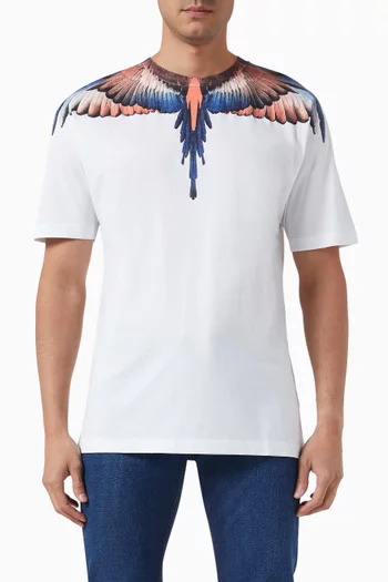 Icon Wings T-shirt in Cotton Jersey