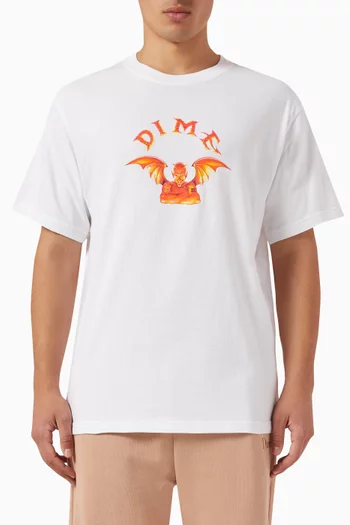 Devil T-shirt in Cotton