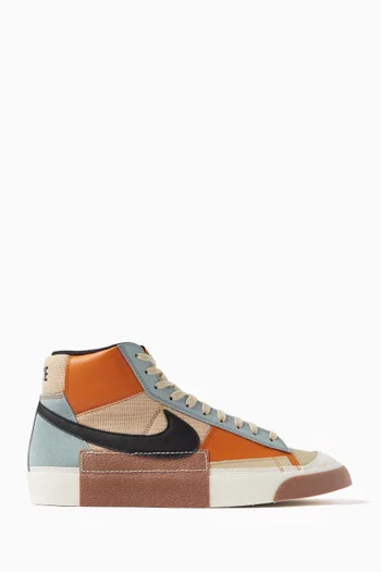 Blazer Mid-pro Club Sneakers in Mix Materials