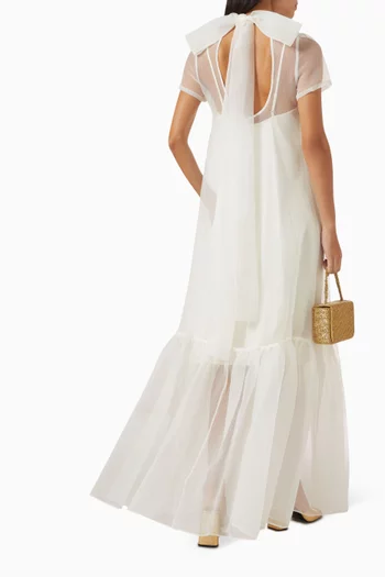 Calluna Maxi Dress in Organza