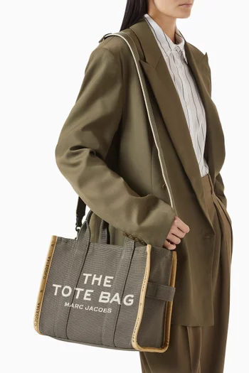 The Medium Tote Bag in Woven Jacquard
