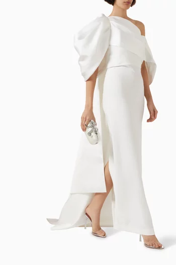 Raye Maxi Dress in Crepe
