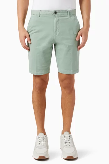 Slim-fit Shorts in Stretch-cotton Twill
