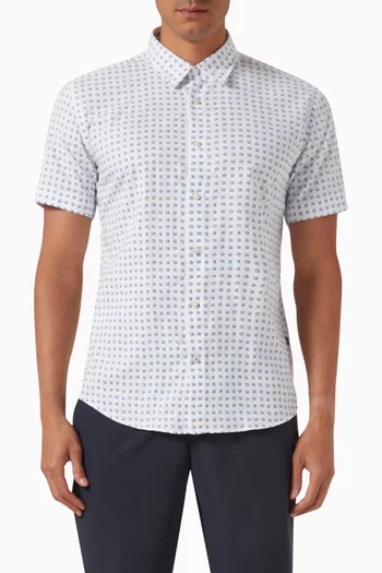 Printed Shirt in Cotton