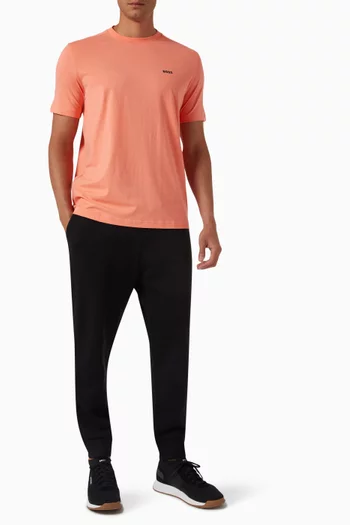 Logo T-shirt in Cotton-stretch