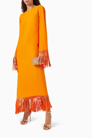 Claudia Venti Dress in Crepe Cady