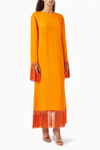 Claudia Venti Dress in Crepe Cady