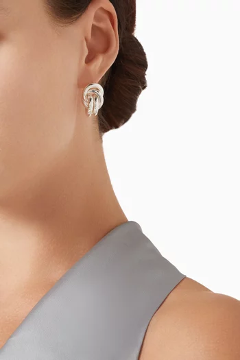 The Vera Earrings in Sterling Silver