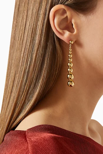 The Josephine Earrings in 18kt Gold-plated Sterling Silver