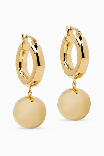 The Marie Earrings in 18kt Gold-plated Sterling Silver