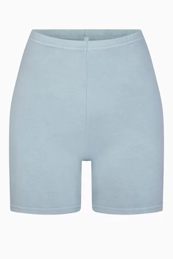 Outdoor Biker Shorts in Cotton-blend