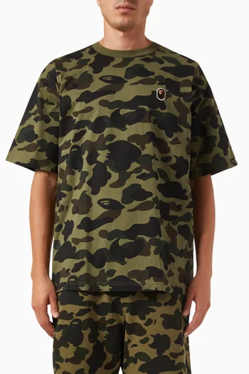 1st Camo One Point T-shirt in Cotton-jersey