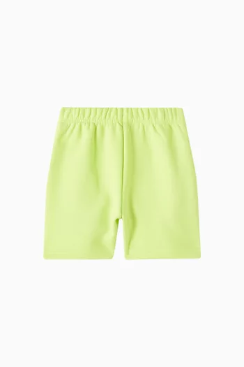 Logo Lounge Shorts in Organic Cotton-blend