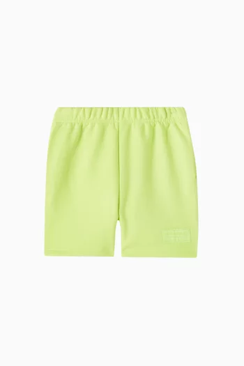 Logo Lounge Shorts in Organic Cotton-blend