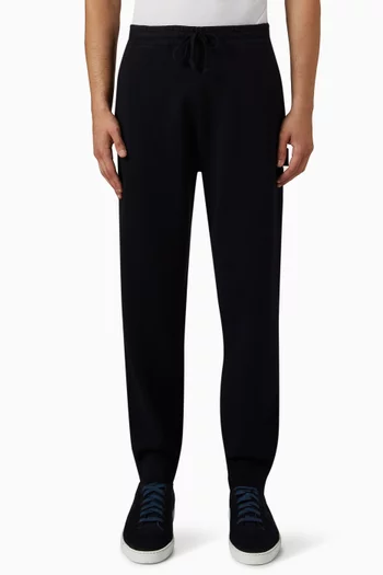 Elasticated Waistband Joggers in Viscose Blend