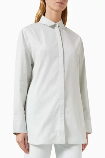 Relaxed-fit Shirt in Cotton-lyocell
