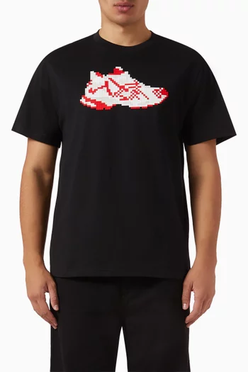 Red Runner T-shirt in Cotton
