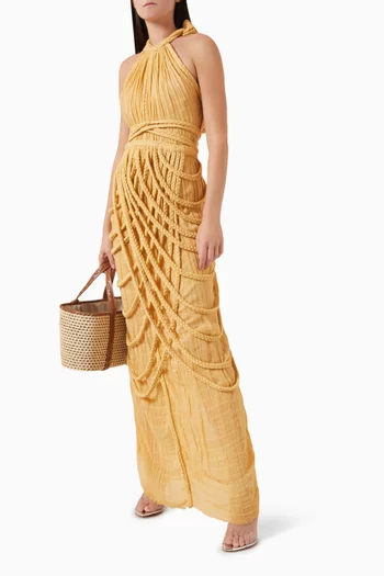 فستان سهرة فيرا قطن