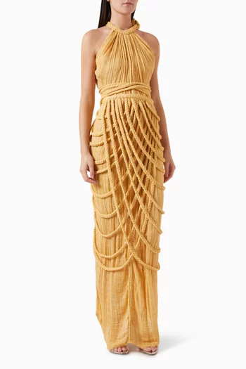 فستان سهرة فيرا قطن