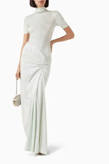Fusion Ruched T-shirt Gown