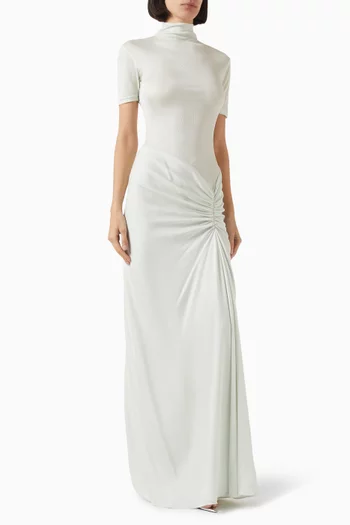 Fusion Ruched T-shirt Gown