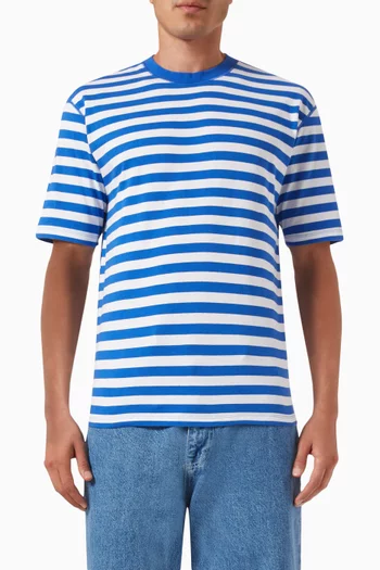 Striped Hiking T-shirt in Cotton