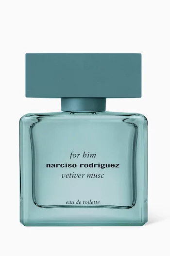 For Him Vetiver Musc Eau de Toilette, 50ml