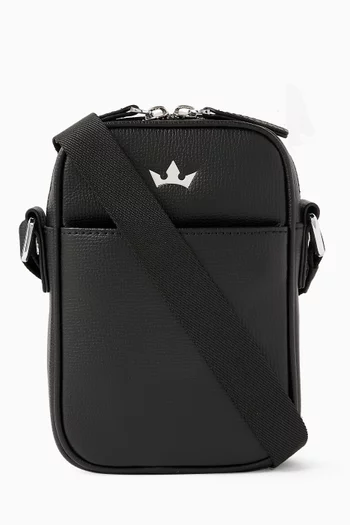 Mini Award Messenger Bag in Italian Leather