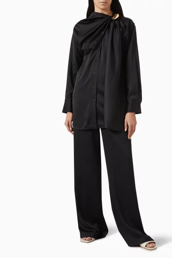 Wide-leg Pants