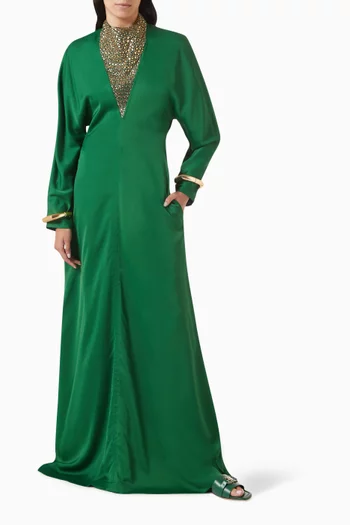 Embellished Long Dress