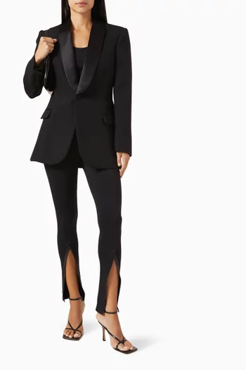 Tuxedo Blazer in Wool