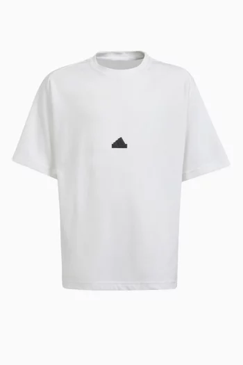 Z.N.E. Logo T-shirt in Cotton