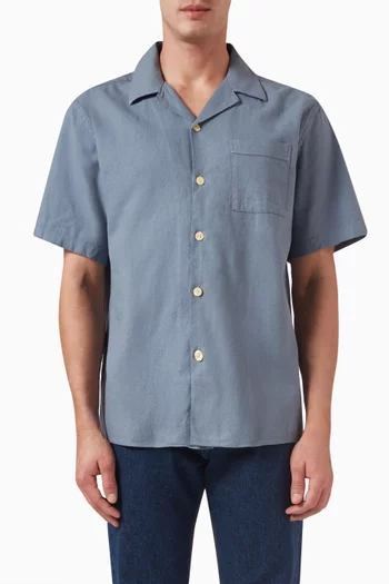 Basin Shirt in Cotton & Linen