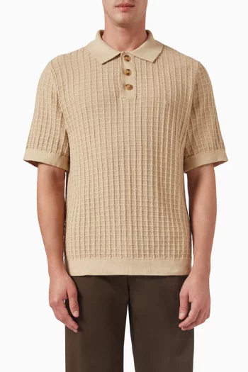 Loch Polo Shirt in Knit