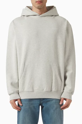 Noon Logo-embroidered Hoodie in Organic Cotton