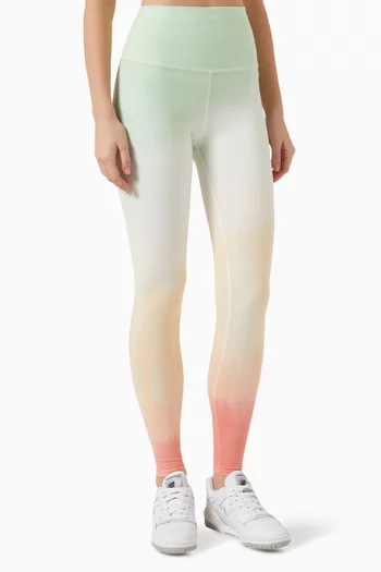 Sunset Ombre Leggings in Cotton