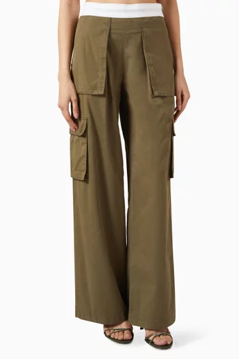 Cargo Rave Pants in Cotton-twill