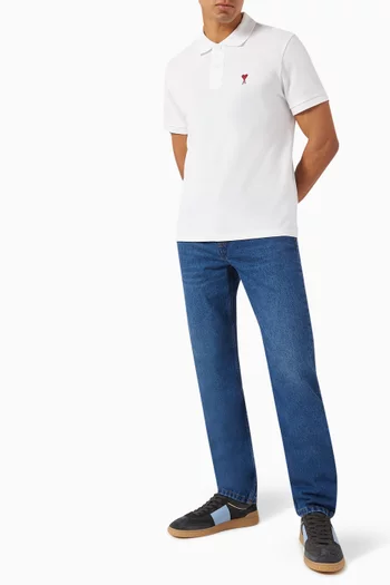 تي شيرت بولو آمي دي كور قطن بيكيه