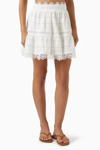Fira Mini Skirt in Cotton-blend