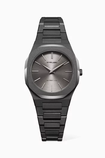 Ultimate Grey Ultra Thin Watch, 30mm