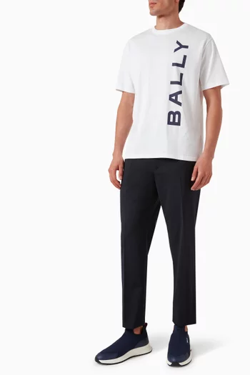 Logo T-shirt in Cotton Jersey