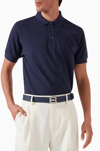 B Bold Reversible Belt in Leather