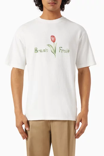 Tulip Aquarel T-shirt in Cotton-jersey