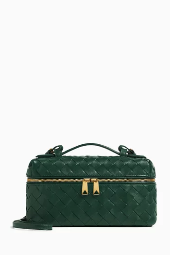 Bang Bang Vanity Case in Intrecciato Leather