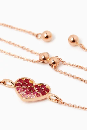 You're Making Me Blush Bracelet in 10kt Rose Gold
