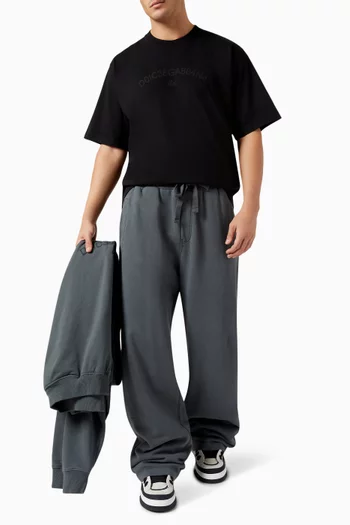 Logo T-shirt in Cotton Jersey