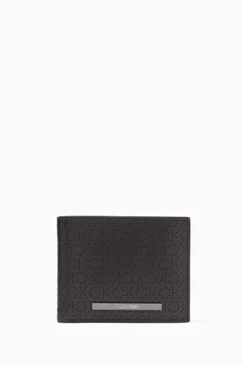 Logo Slimfold Wallet in Leather